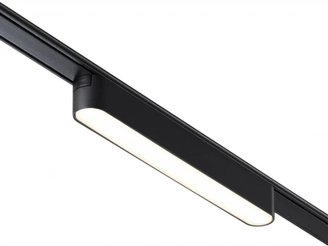 Трековый светильник Novotech Smal 359238 SHINO черный для низковольтного шинопровода IP20 LED 12W 48V 720Лм 3000К