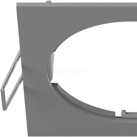 Рамка для двух встраиваемых светильников Lightstar Intero, прямоугольник, серый