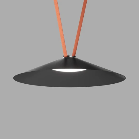 Трековый светильник низкоковольтный для ременной системы LED 48V Denkirs Belty Flow DK5568-BK