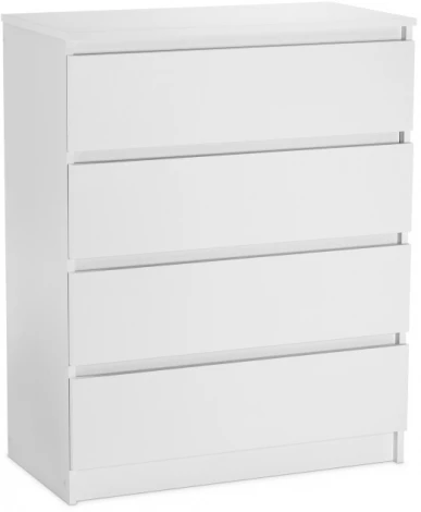 Комод Woodville Мадера К4М белый 497488