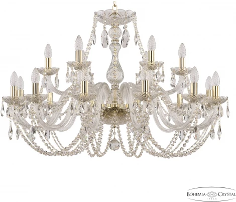 Подвесная люстра Bohemia 101 101/12+6/360 G