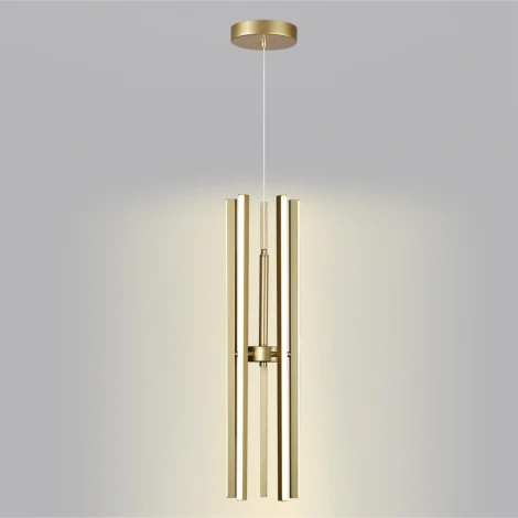 Подвесной светильник светодиодный Lumion Parker 6564/60L LEDIO золотой//металл/ LED 4000K 60W 220V (на проводе)
