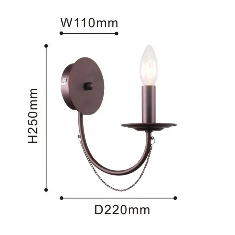 Бра F-Promo Plini 2590-1W (220V, подвески, свеча)