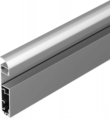 Профиль PLINTUS-H80-2000 ANOD (Arlight, Алюминий) 046390