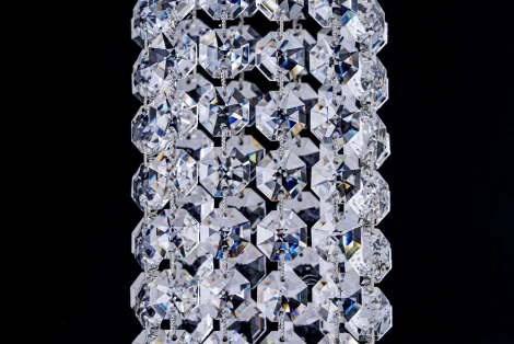 Встраиваемый светильник хрустальный Dio D'Arte Osimo Nickel GU10.5.14.8.209 N