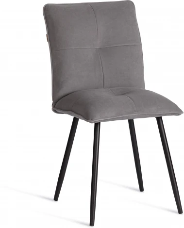 Стул обеденный Sweet Tetchair (Флок/Серый,Черный) арт.24846