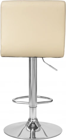 Стул барный DOBRIN CANDY (кремовый) 5006-LM CANDY, цвет сиденья кремовый, основания хром