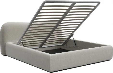 Кровать Patti с подъемным механизмом ОГОГО (арт.843394), (Ткань,Букле)
