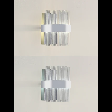 Настенный светильник Natali Kovaltseva Royalton LED LAMPS 81126/1W (220V, хрусталь)