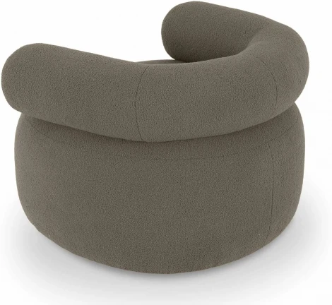 Кресло Tirella вращающееся ОГОГО (арт.833536), (Искусственный мех/Бежевый)