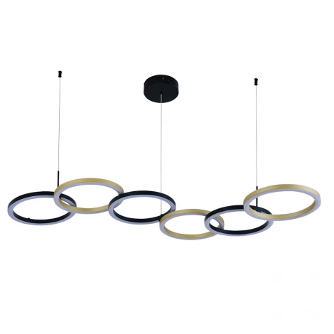 Подвесной светильник Indigo Anello V000213L (14034/A/6P Black)