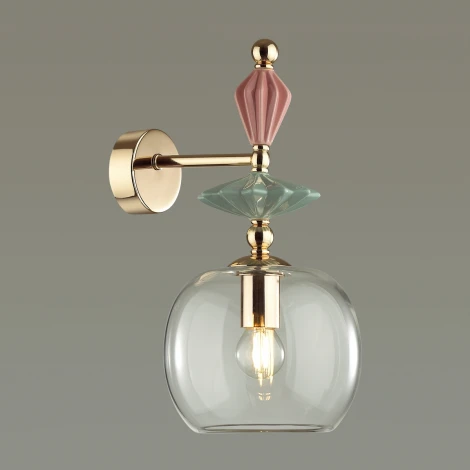 Бра Odeon Light Bizet 4855/1WB (220V, шар)