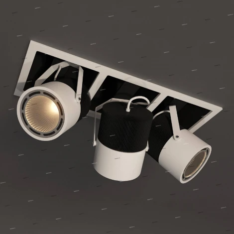 Встраиваемый точечный светильник Donolux DL18601 DL18601/03WW-SQ (LED, 220V)