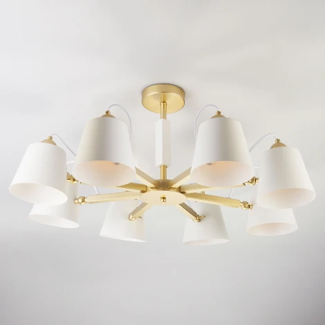 Потолочная люстра Eurosvet Frozen 70083/8 золото