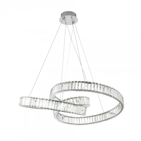 Подвесной светильник светодиодный хрустальный с регулировкой цветовой температуры Modelux MODESTYLE MS.9030.700 CR