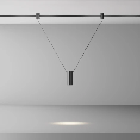 Трековый светильник магнитный 12W 24V Maytoni Focus Led TR157-1-12W4K-B (круглые)