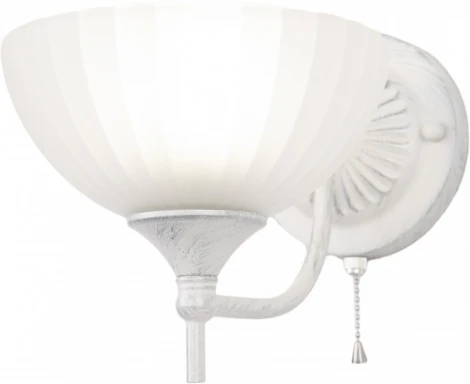 Бра с выключателем Arte Milano AM340049 340049/1W WT+SL (220V)