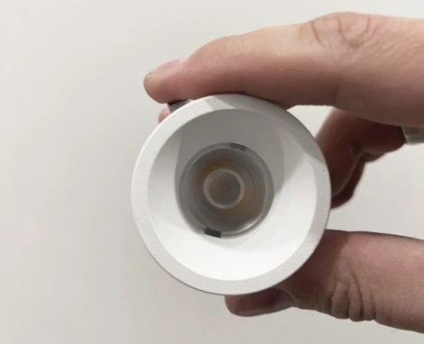 Встраиваемый светильник под гипсокартон Italline DL 3027 white (LED, 220V, круглые)