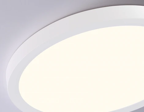 Потолочный светильник круглый светодиодный с регулировкой цветовой температуры Ambrella ORBITAL FZ1903 (220V, круглые, IP54)