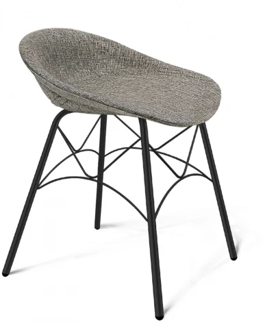 Стул SHT-ST19-SF1/S107 коричневый сахар/черный муар Sheffilton 3395031001