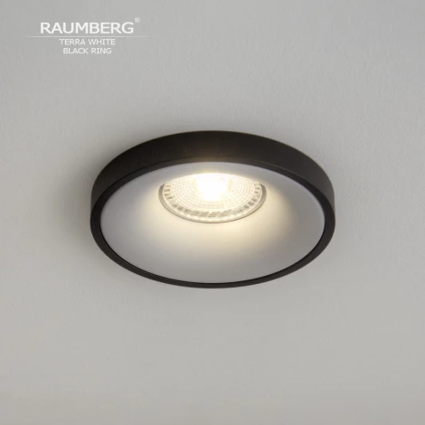 Встраиваемый светильник Raumberg TerraWh\Bk White\Black