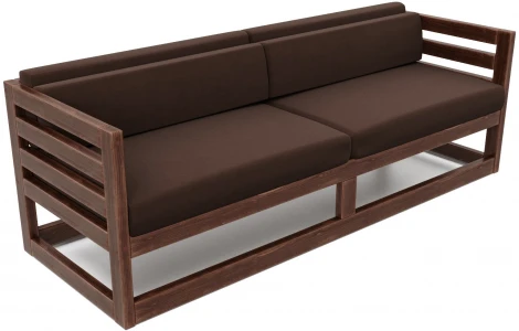 Диван Arsko Магнус Б орех велюр коричневый