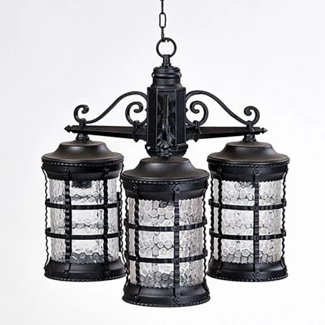 Уличный светильник подвесной Oasis Light 81270/3 Bl (220V, на цепи, IP44)