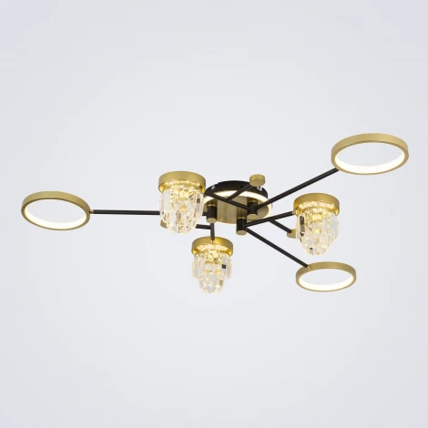 Потолочная люстра светодиодная с пультом с регулировкой цветовой температуры и яркости LED4U LED4U L3101-3