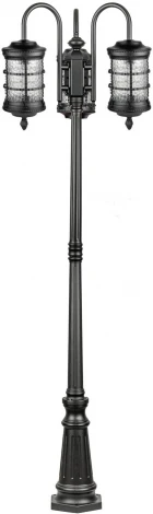 Наземный фонарь IP44 Oasis Light BARSELONA 81209B/10 down cover Bl (220V, фонарь)