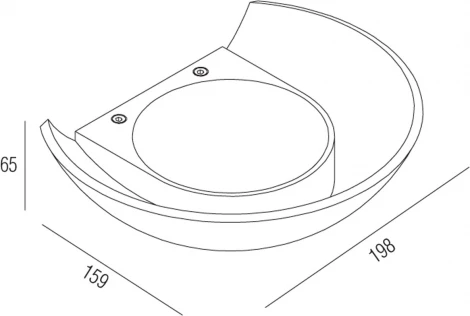 Настенный светильник уличный IP54 LED Donolux Echo DL18430/11WW-White (220V)