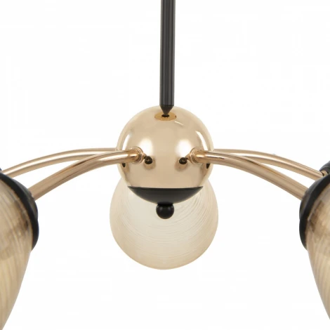 Потолочная люстра на штанге Arte Milano Napoli-329007 329007/5 GD.BK (220V)