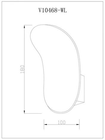 Бра светодиодное Moderli Parma V10468-WL