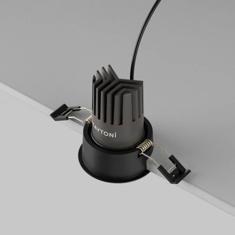 Встраиваемый светильник светодиодный Maytoni Technical Dip DL123-10W-3K-B