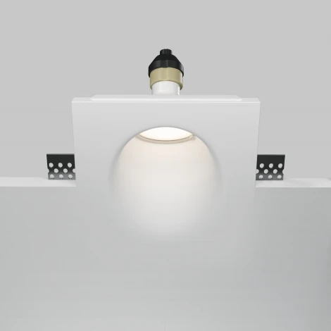 Встраиваемый светильник под гипсокартон Maytoni Gyps Modern DL001-WW-01-W (220V)