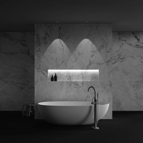 Встраиваемый светильник под гипсокартон Maytoni Dip DL122-15W-2.7K-TRS-W (LED, 220V, круглые)