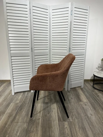 Стул M-City BRANDY WZ2042-08 бронзовый/ черный каркас
