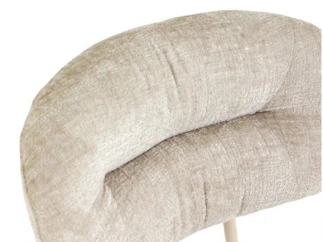 Комплект стульев Gigi 2 шт. ОГОГО Обстановочка! 966502 (Металл,Шенилл/Бежевый)