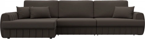 Диван угловой Лига-057 НПБ Лонг угол левый Лига Диванов (Рогожка) арт.129293L