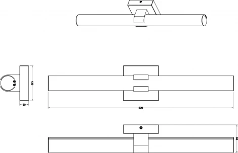 Настенный светильник Zortes Lucio ZRS.9108.03 (LED, 220V, круглые)