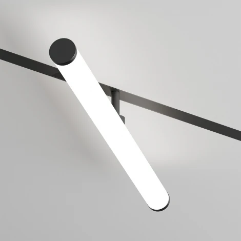 Трековый светильник 220 Denkirs Smart Ray DK8065-BK (LED, пульт управления)