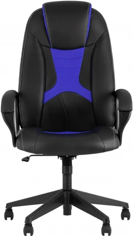 Кресло игровое TopChairs ST-CYBER 8 черный/синий УТ000035042