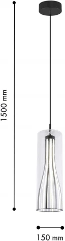 Подвесной светильник Favourite Striata 4627-1P (LED, 220V, на проводе)
