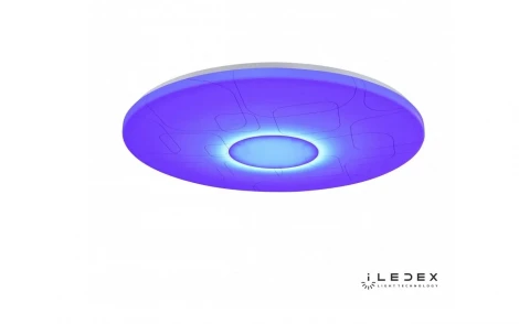 Потолочный светильник RGB круглый iLedex Cube 36W-Cube-Entire (220V, пульт управления, круглые)