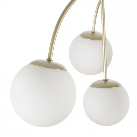 Потолочная люстра на штанге MyFar Cassia MR2351-8C (220V, шарики)