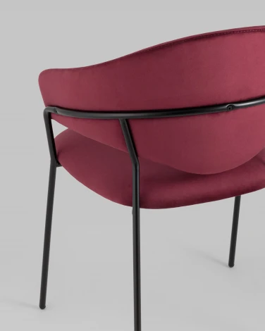 Стул Stool Group Алексис велюр винный УТ000035127