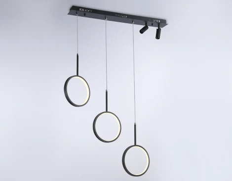 Подвесной светильник Ambrella COMFORT FL5278 (регулировка яркости, LED, 220V, пульт управления, на тросе)