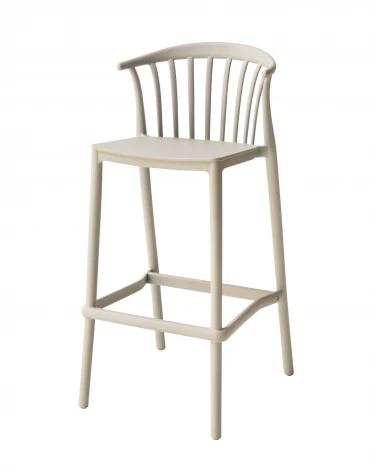 Стул полубарный Campo пластик бежевый Stool Group арт.УТ000039940