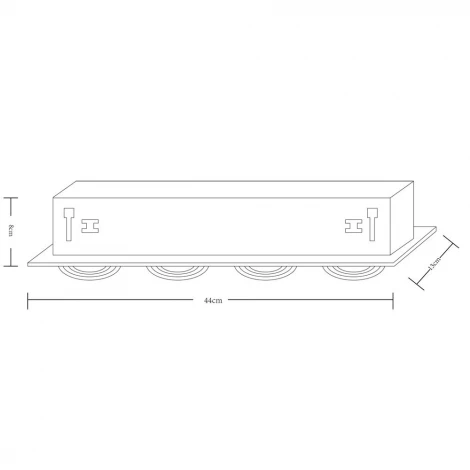 Встраиваемый точечный светильник Arte Lamp Cardani Piccolo A5941PL-4BK