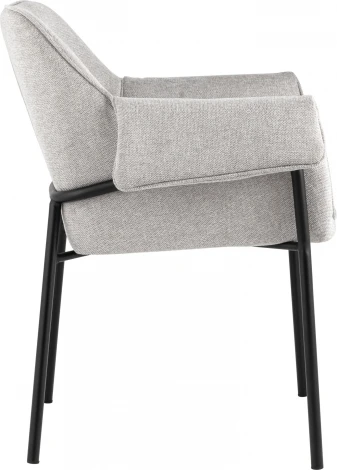 Кресло Бесс рогожка светло-серый 2 шт. Stool Group (арт.УТ000037185)