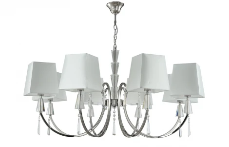 Подвесная люстра Crystal Lux Marsela SP-PL8 NICKEL